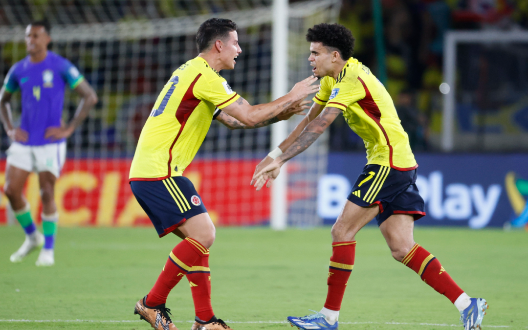 Con doblete de Díaz, Colombia superó 2-1 a Brasil y hace historia en las Eliminatorias al Mundial 2026