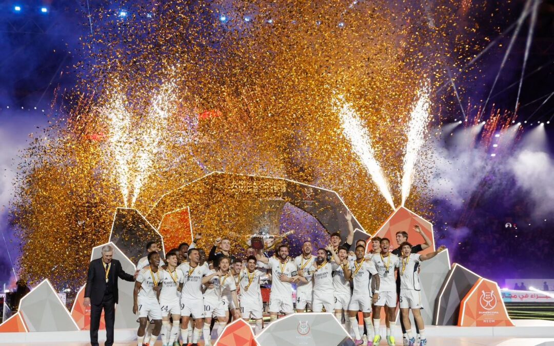 Real Madrid goleó 4-1 al Barcelona y es campeón de la Supercopa de España 2024