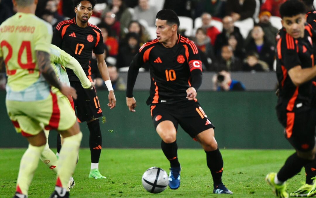 Colombia hace historia: Venció 1-0 a España en Londres en preparatorio a la Copa América