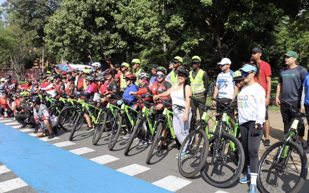 Ciclistas gozaron el Día Mundial de la Bicicleta en la Ciclovida de Cali