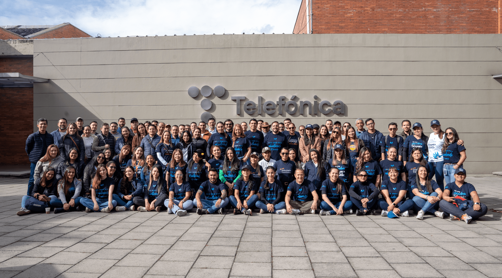 22.386 personas beneficiadas en Colombia durante el Día Internacional del Voluntario Telefónica