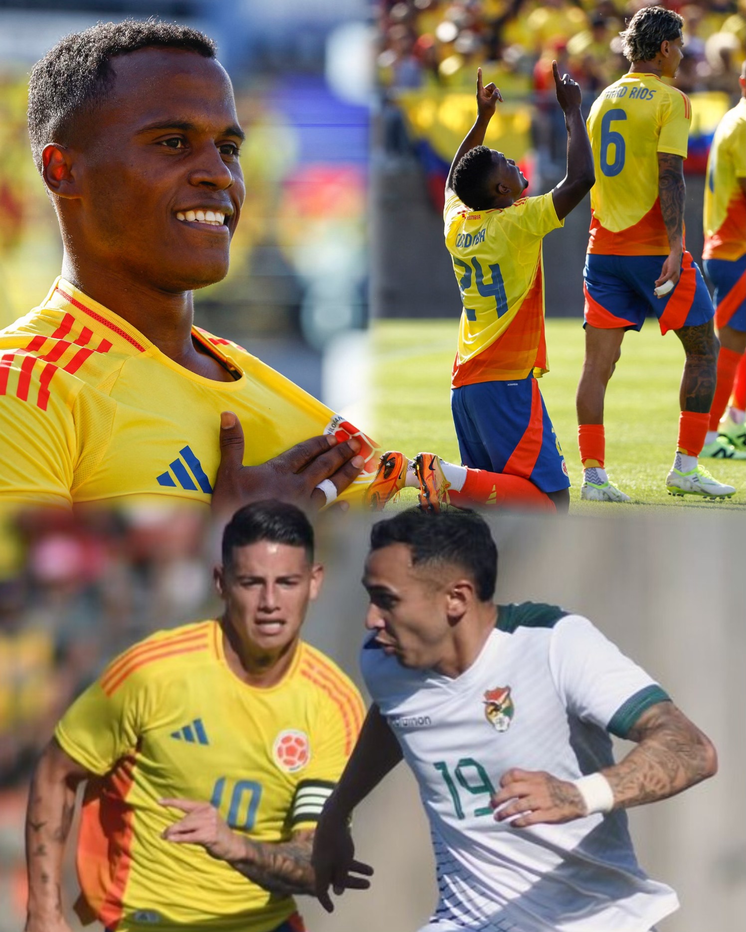 Imparable: Colombia goleó 3-0 a Bolivia y llega invicta a la Copa América 2024