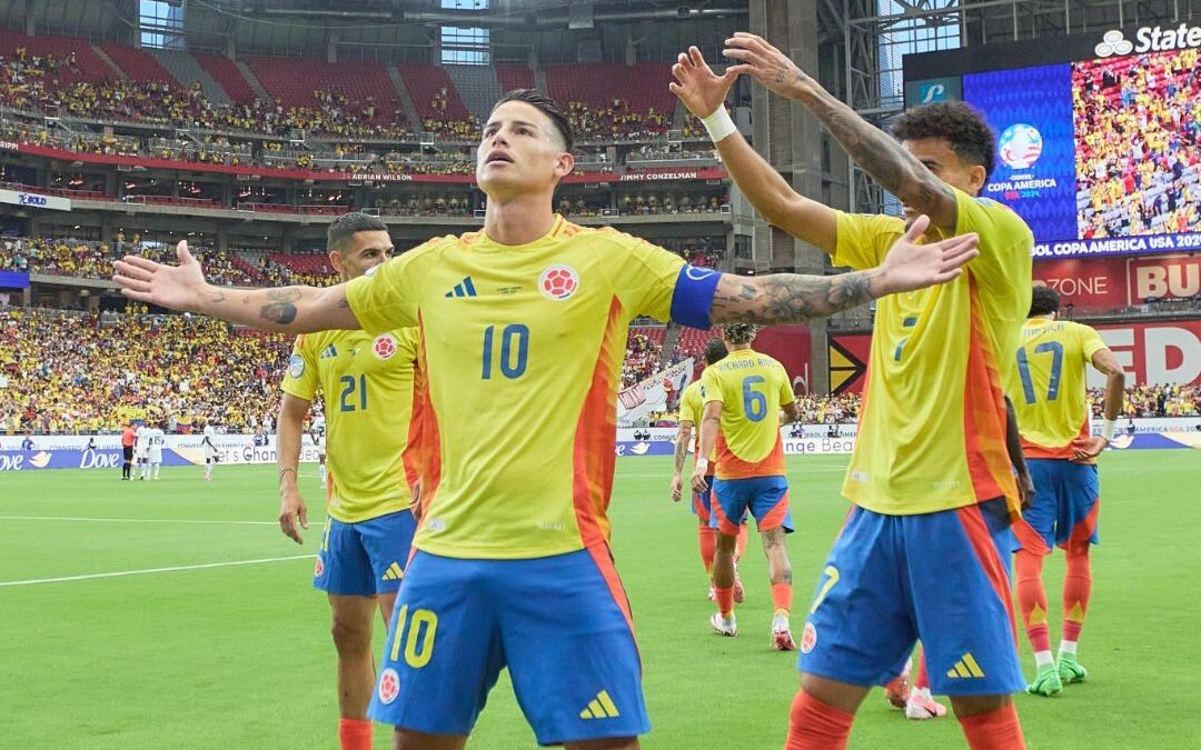 Colombia en semifinales de Copa América: Apabulló y goleó 5-0 a Panamá