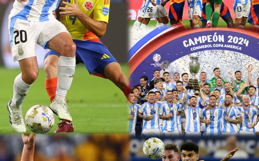Argentina, bicampeón de América: Colombia fue un rival bravo pero no le alcanzó