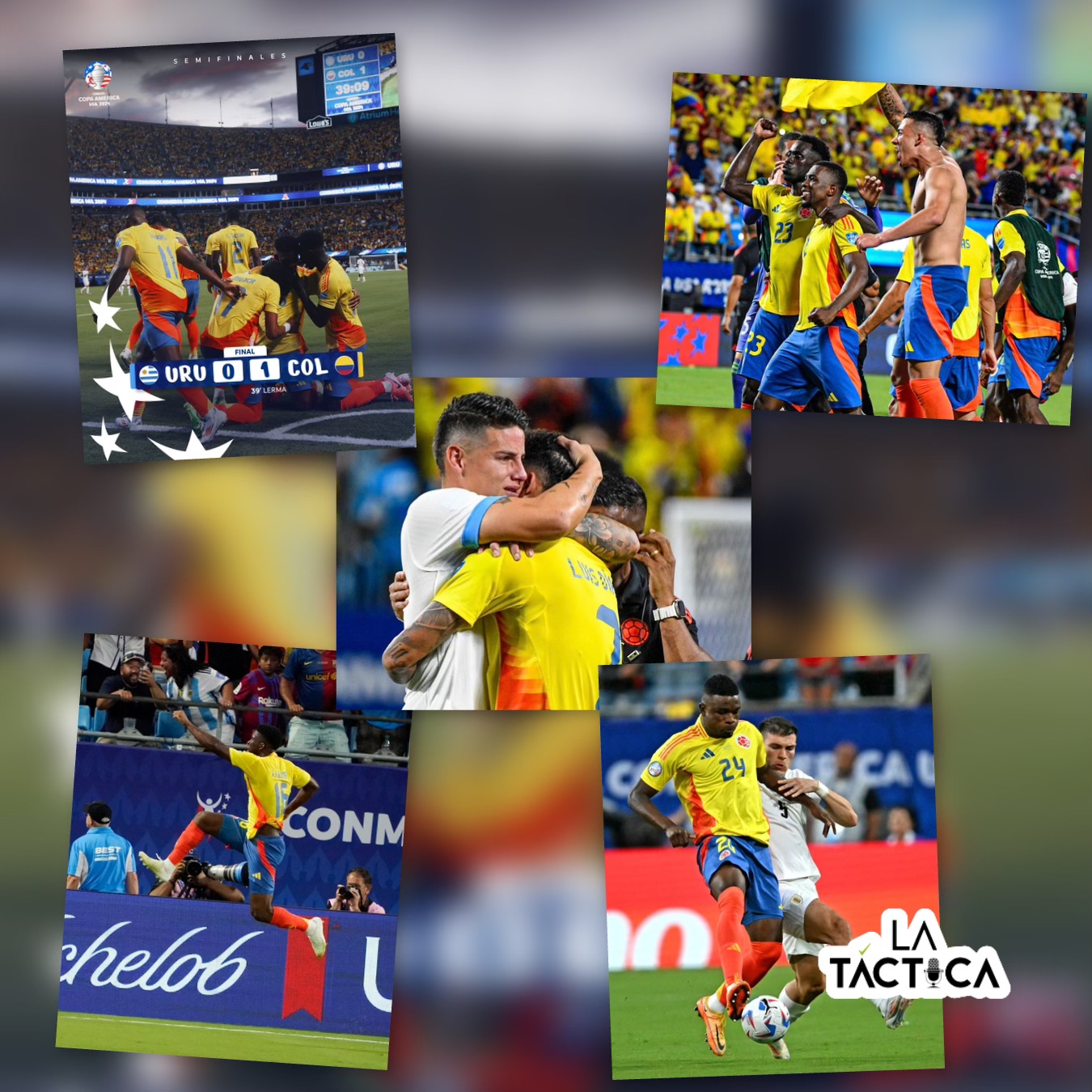 Colombia vuelve a una final de Copa América: Venció 1-0 a Uruguay y buscará la segunda ante Argentina