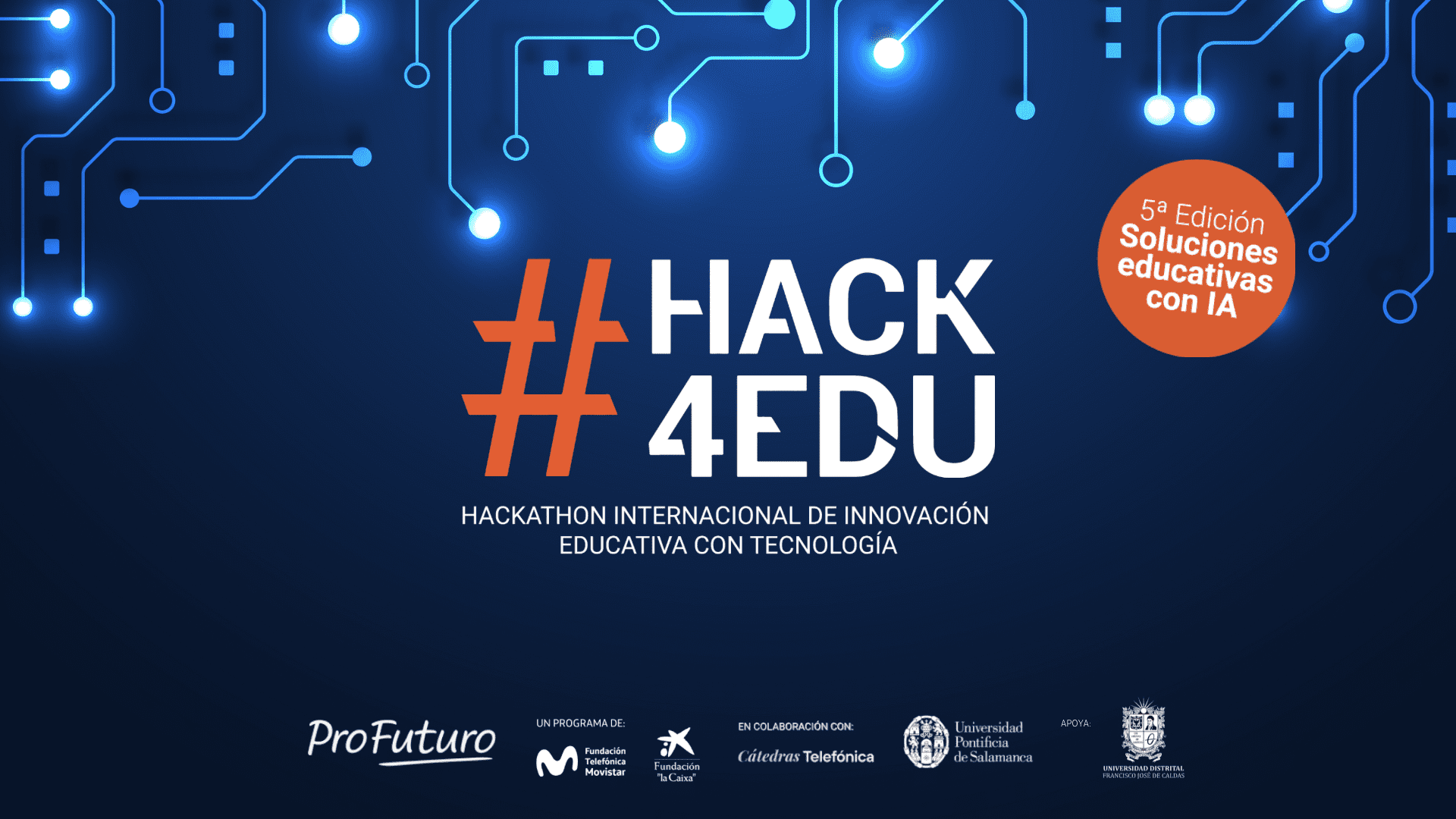 Llega la quinta edición de #hack4edu de Fundación Telefónica Movistar