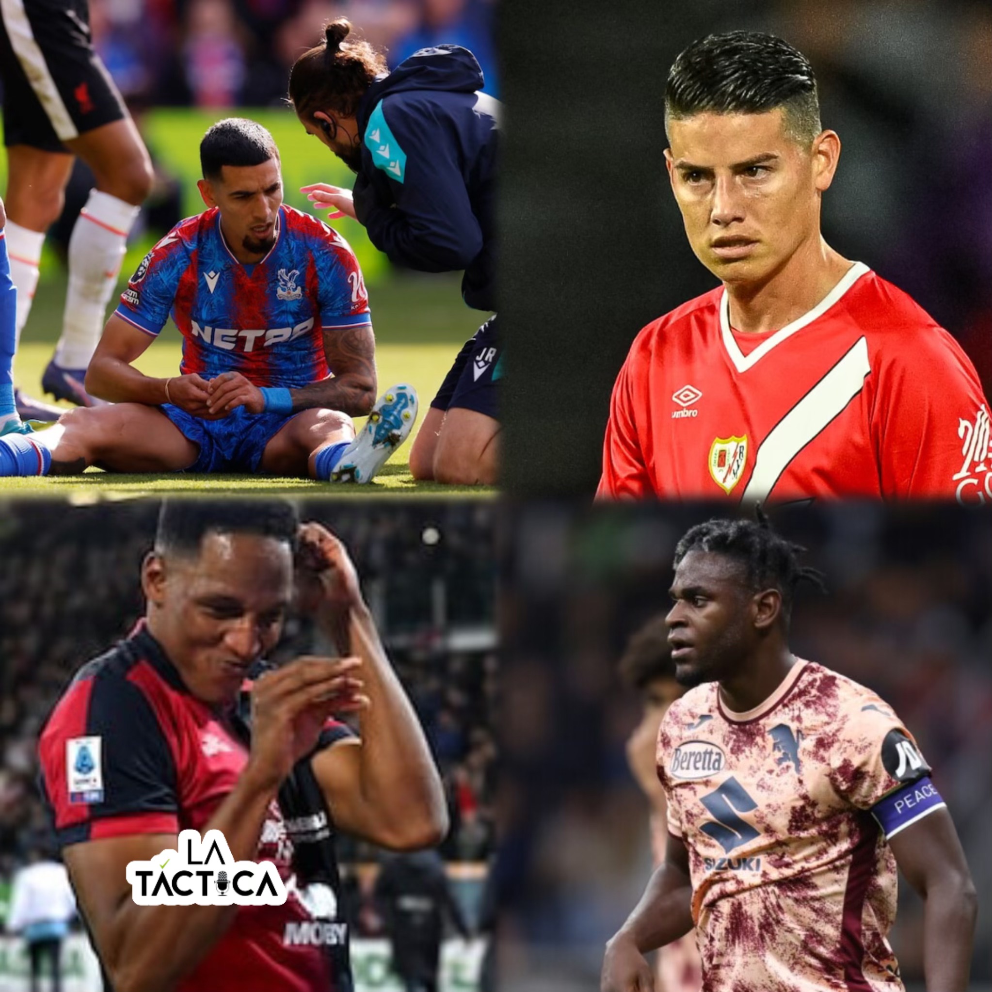 Jornada de contrastes para los #ColombianosPorElMundo en Europa: Goles, lesiones y grandes actuaciones