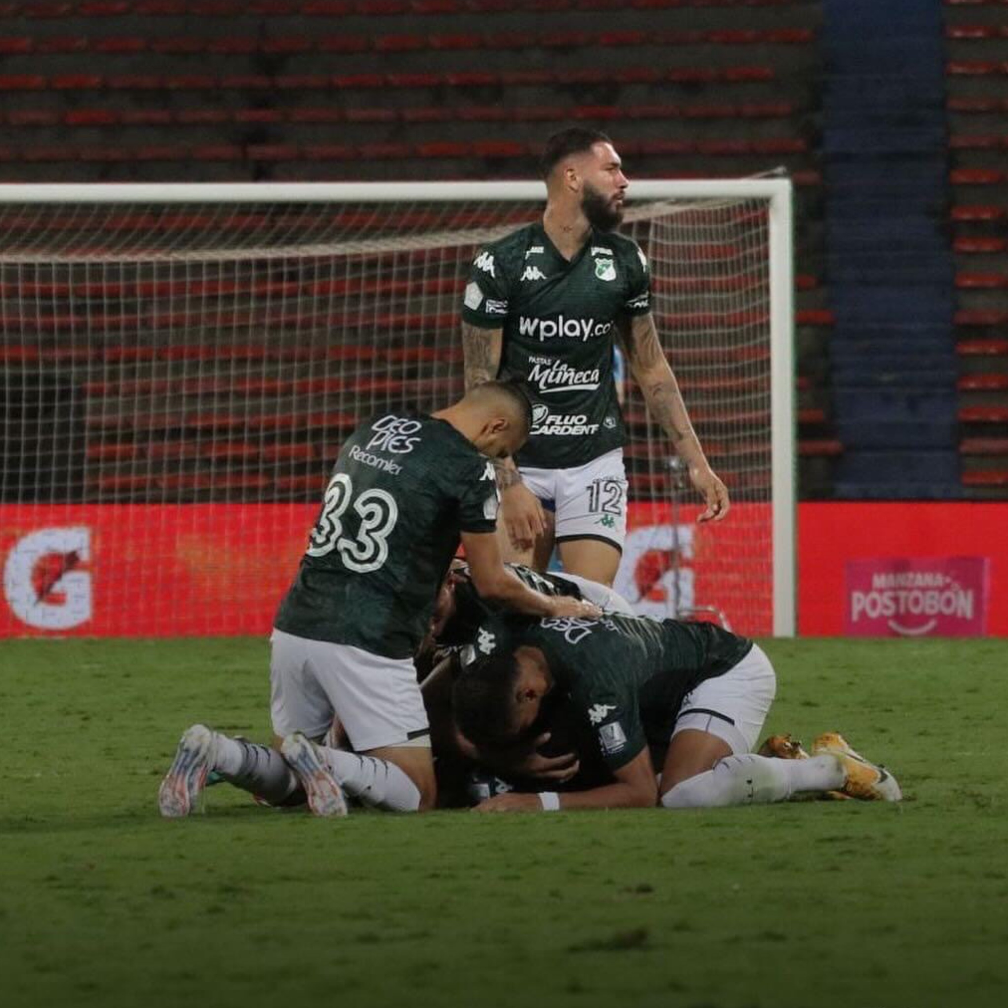 Con polémico error del juez Mercado, Cali igualó 1-1 frente a Nacional en partido aplazado del FPC