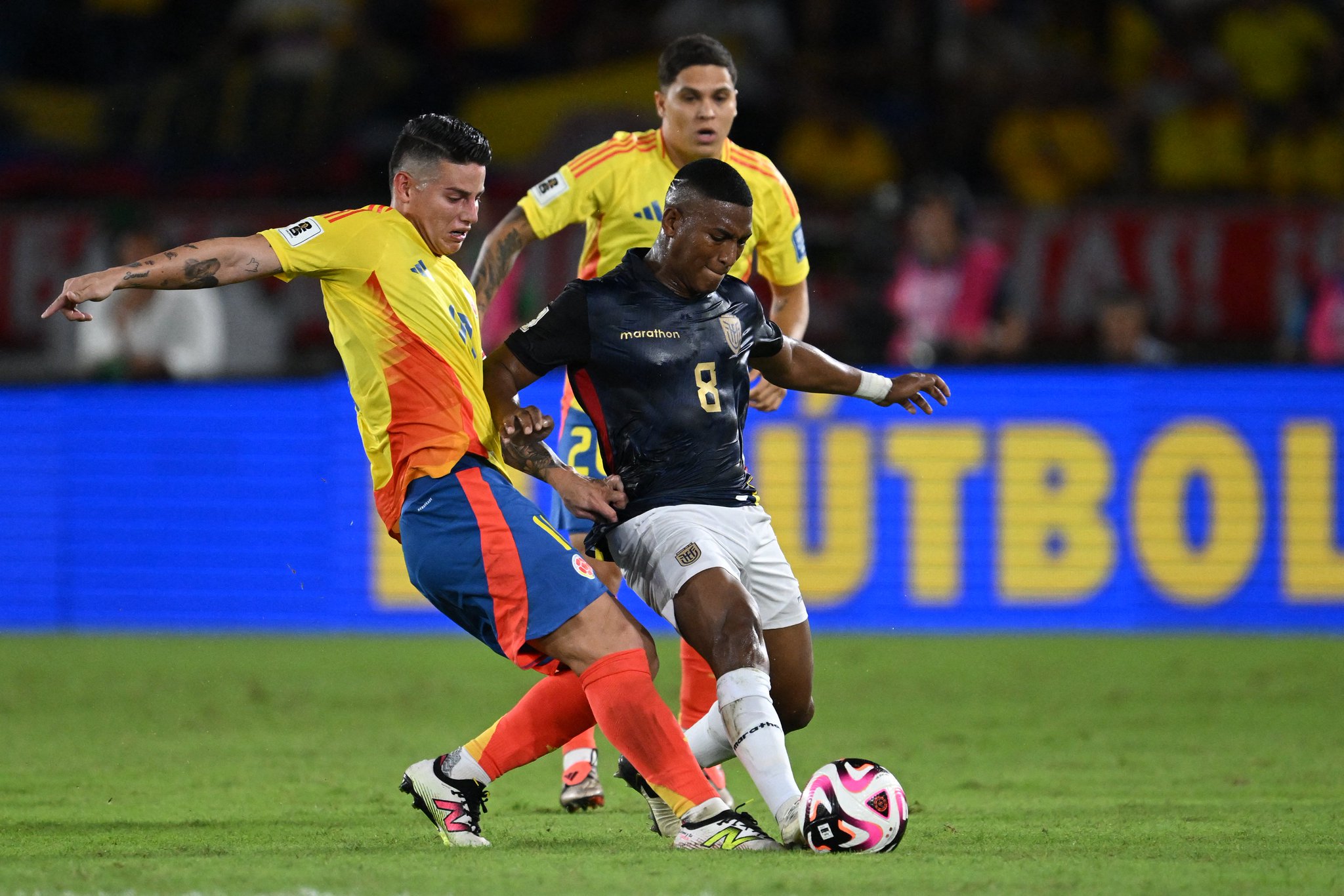 Colombia no puede ante Ecuador y cierra 2024 con derrota