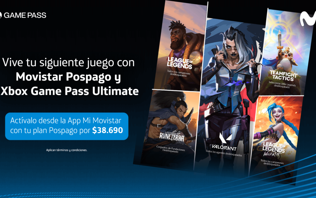 Clientes de Movistar disfrutarán de la licencia de X-Box Game Pass Ultimate