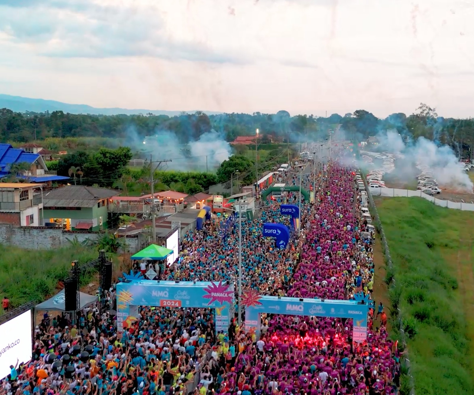 Conoce los cierres viales por la Media Maratón Quindío by Café Quindío