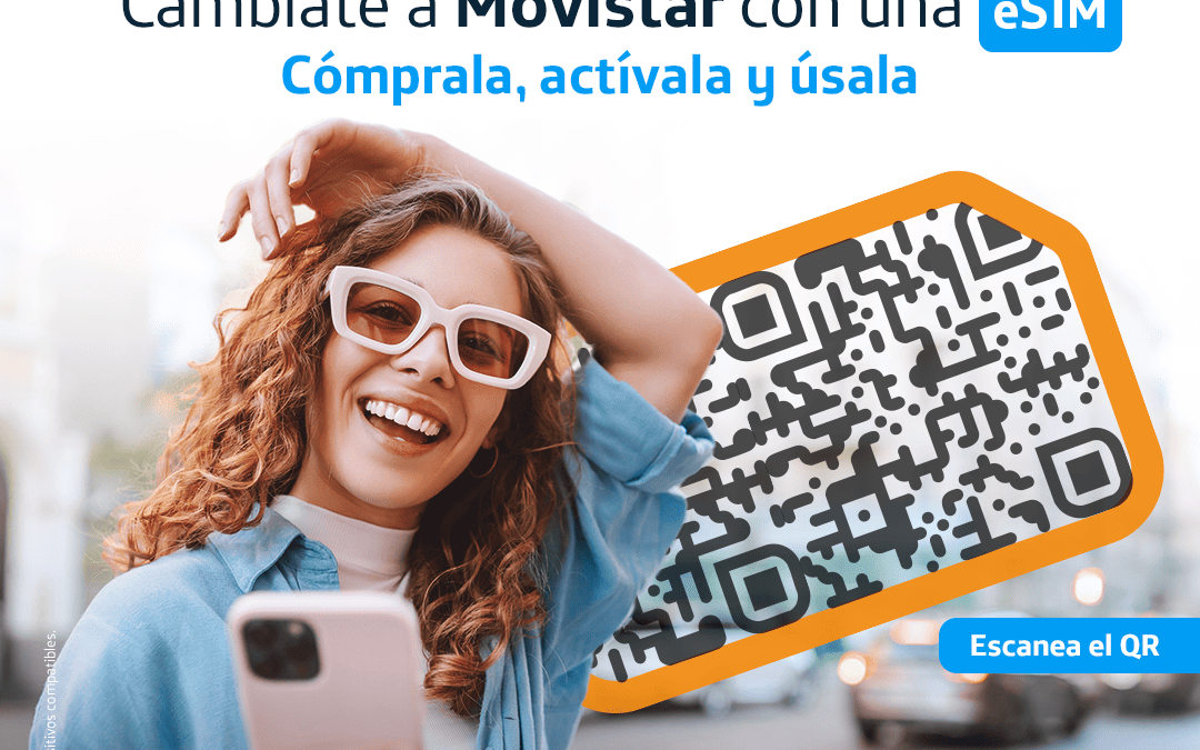 Con la eSIM, Movistar reduce más del 50% de plástico de un solo uso