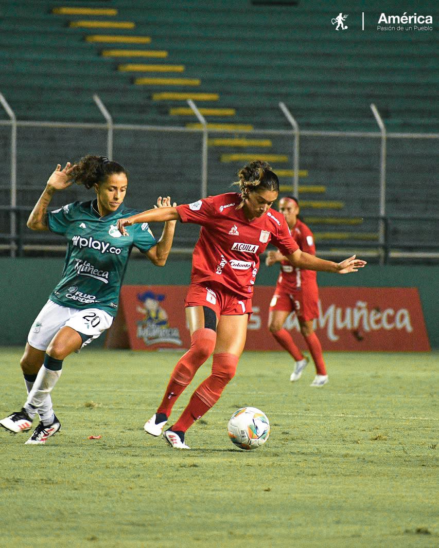 El clásico vallecaucano femenino se tiñó de rojo: América venció al Cali con gol de Elexa Bahr