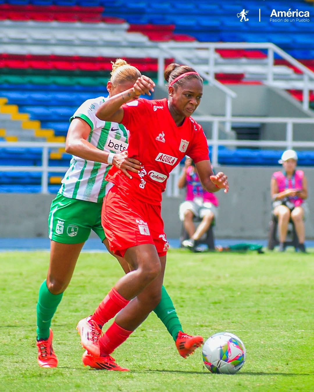 América y Nacional no se sacaron diferencias en el clásico de la Liga Femenina