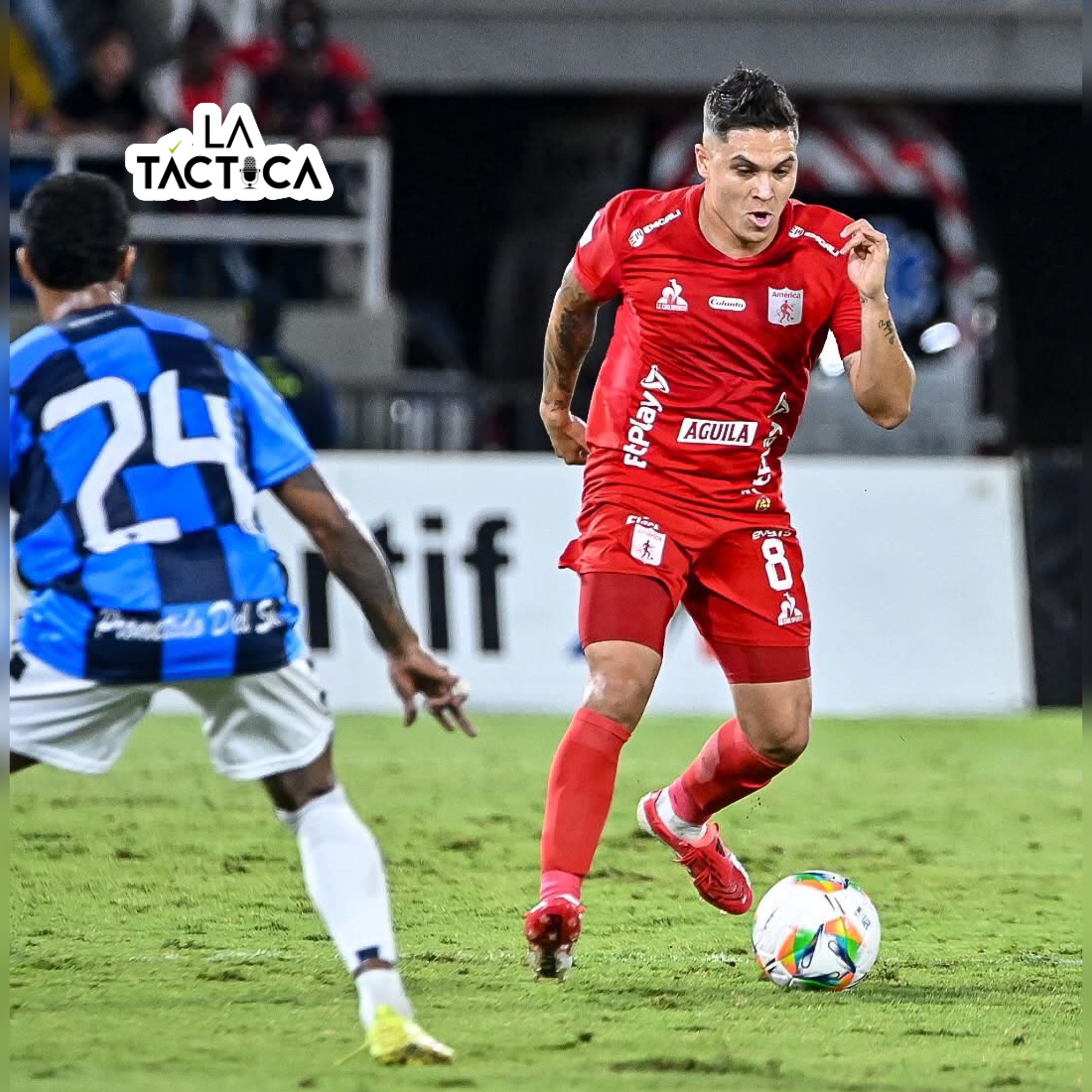 Al ritmo de un JuanFer estelar, América es líder del FPC tras golear 3-0 a Chicó