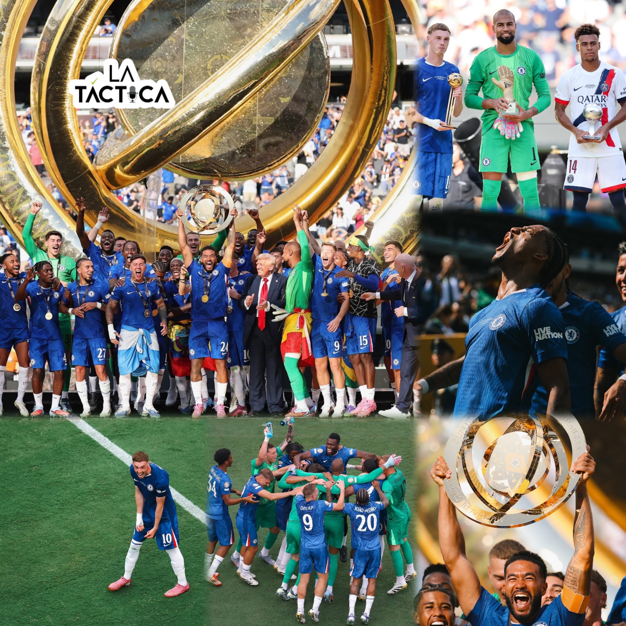 Chelsea goleó 3-0 al PSG y se coronó campeón del Mundial de Clubes 2025
