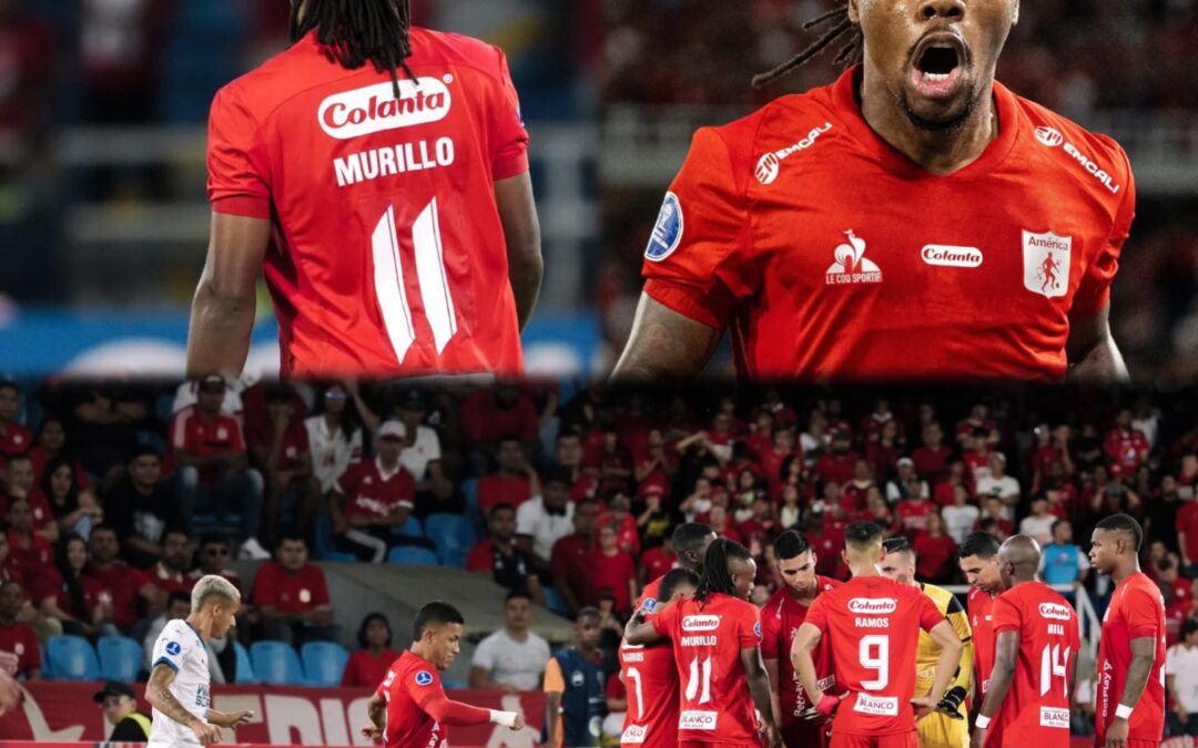 América ganó 2-0 a Bahía y clasificó a los octavos de final de Sudamericana