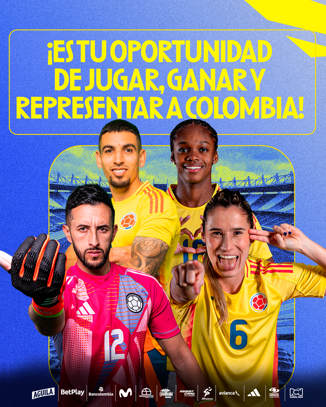 La FCF y Movistar inician convocatoria nacional rumbo a la Selección Colombia de eFootball
