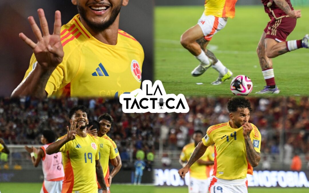 Con póker de Suárez, Colombia goleó 6-3 a Venezuela y finalizó tercero rumbo al Mundial 2026