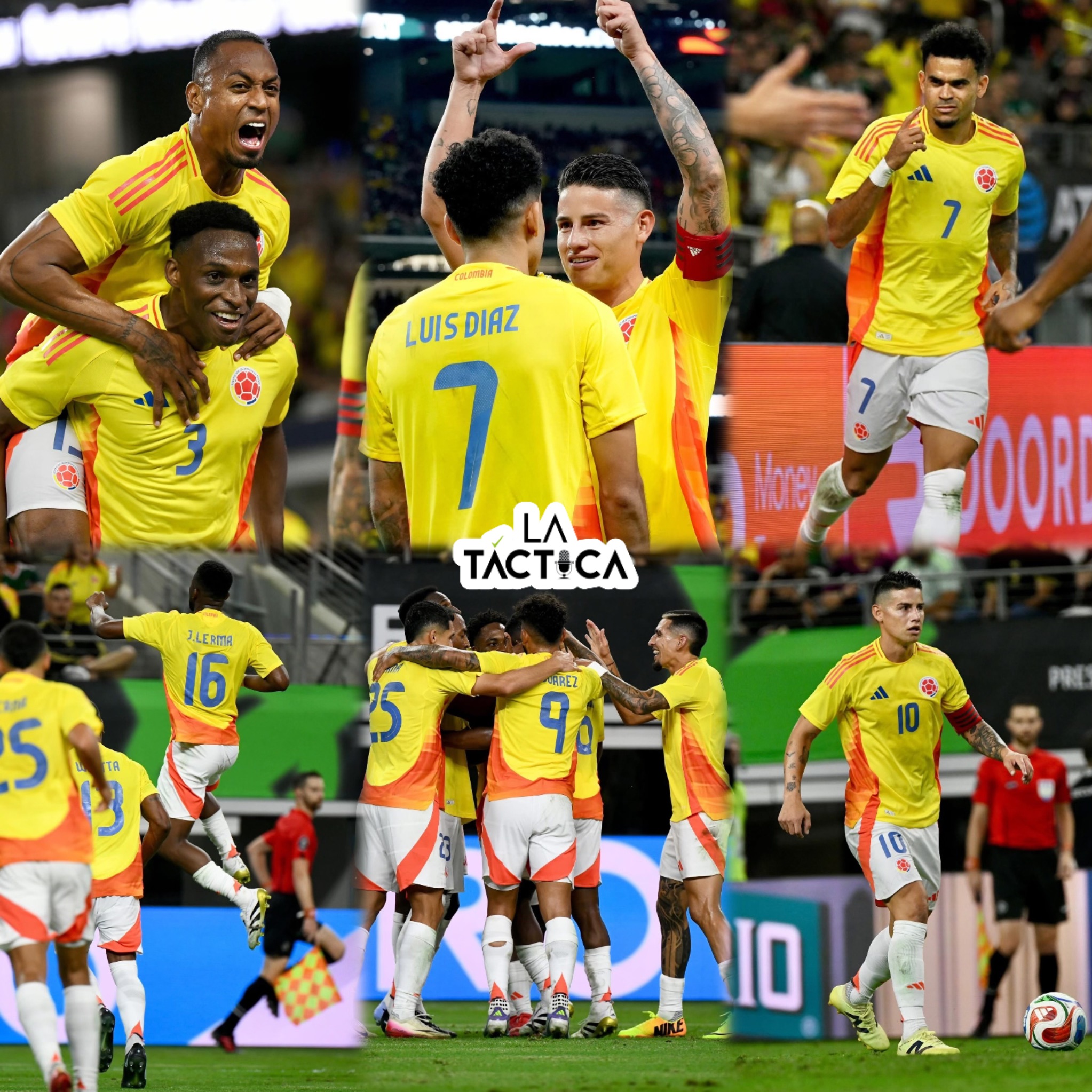 Colombia sigue a ritmo goleador: 4-0 a México en amistoso preparatorio al Mundial 2026