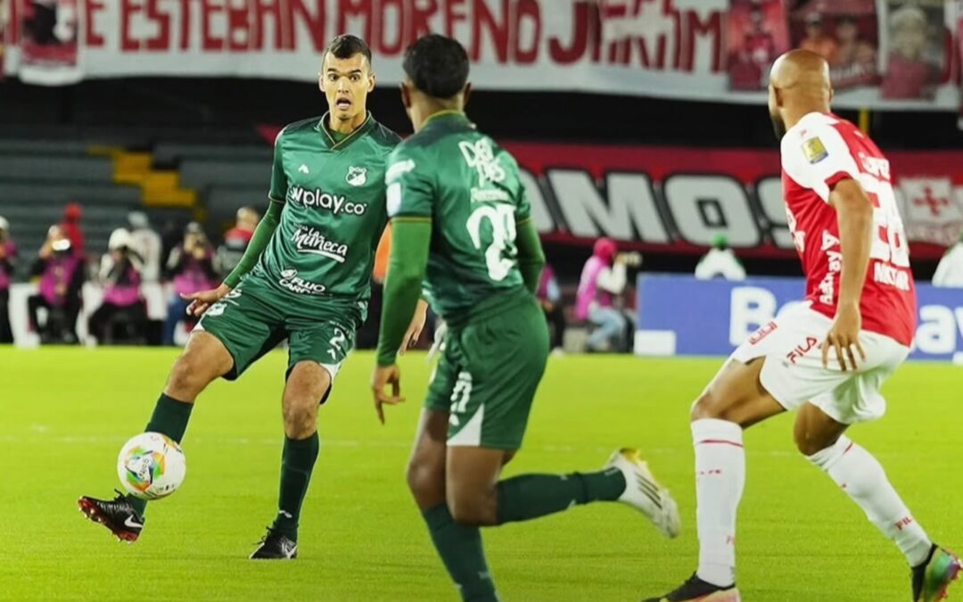 Una genialidad de Mosquera da vida a Santa Fe y hunde al Deportivo Cali