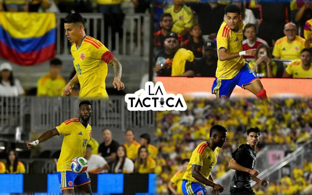 Del susto al triunfo: Colombia venció 2-1 a Nueva Zelanda en partido preparatorio