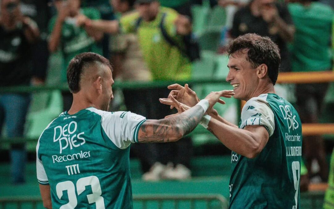 Respira Gamero: Con gol de Dinenno, Cali venció a Nacional en el clásico de verdes