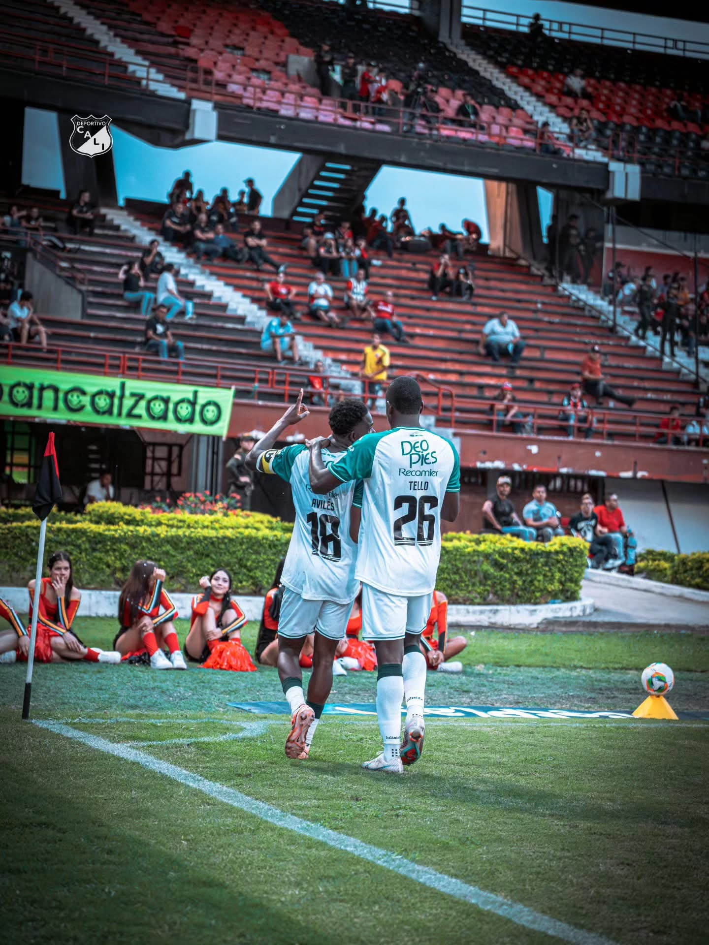 Con doblete de Hurtado, Cali venció 2-0 a Cúcuta en el regreso de Dudamel