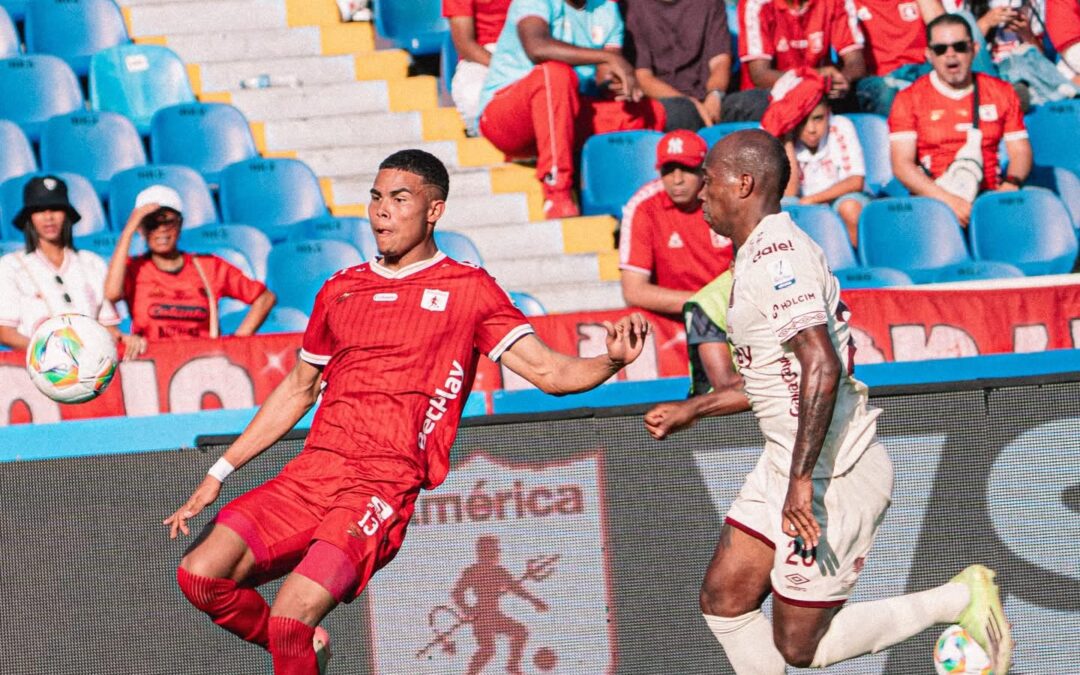 América no pudo con Tolima en el Pascual y lleva dos juegos sin ganar