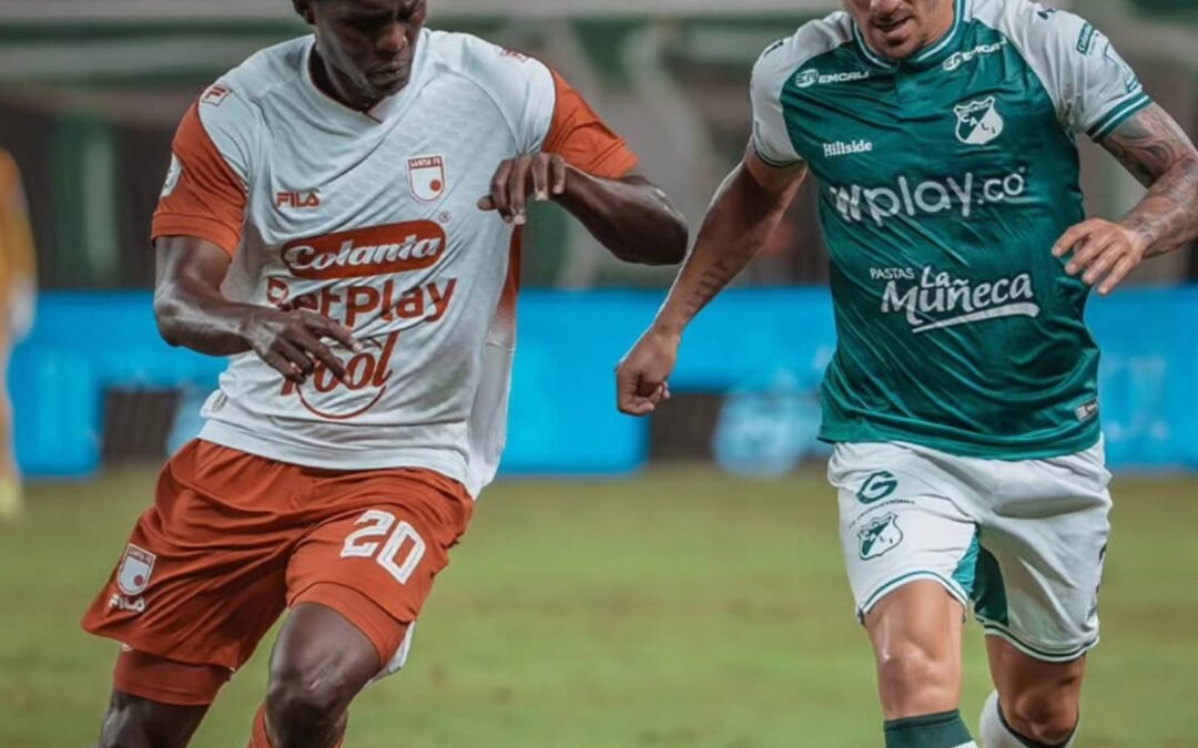 Cali y Santa Fe se repartieron puntos y siguen por fuera de los ocho de la Liga