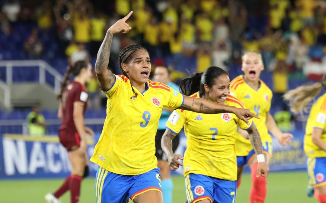 Colombia remontó y venció 2-1 a Venezuela en partido de Liga de Naciones Femenina disputado en Cali