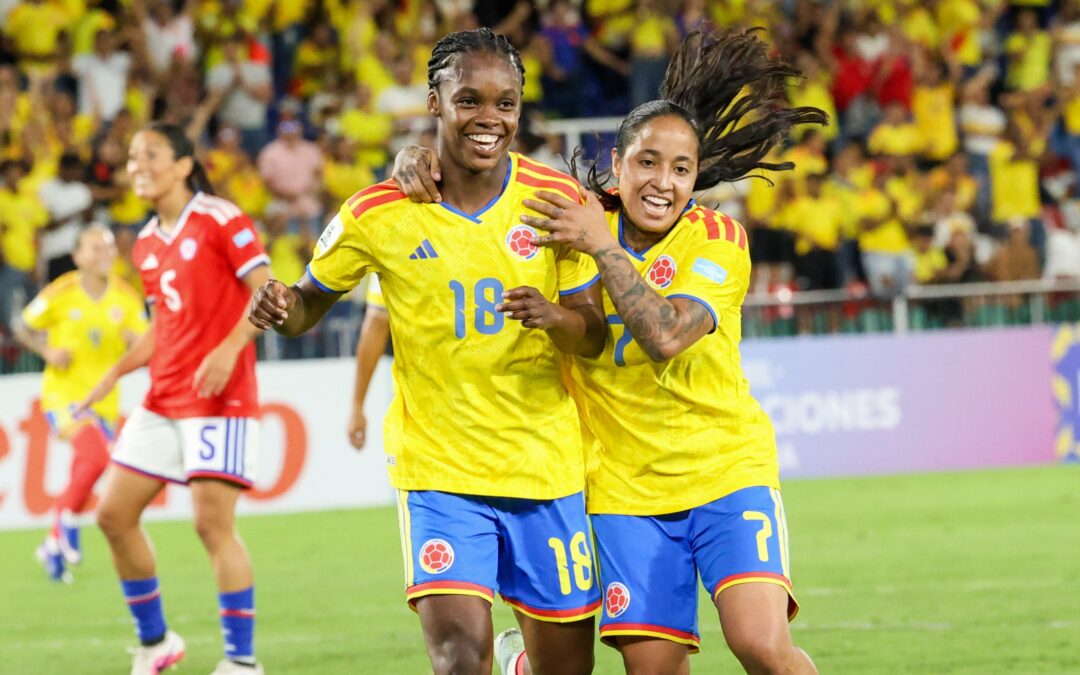 Con Linda Caicedo en modo estelar, Colombia venció 2-0 a Chile y se acerca a la clasificación al Mundial Femenino de 2027