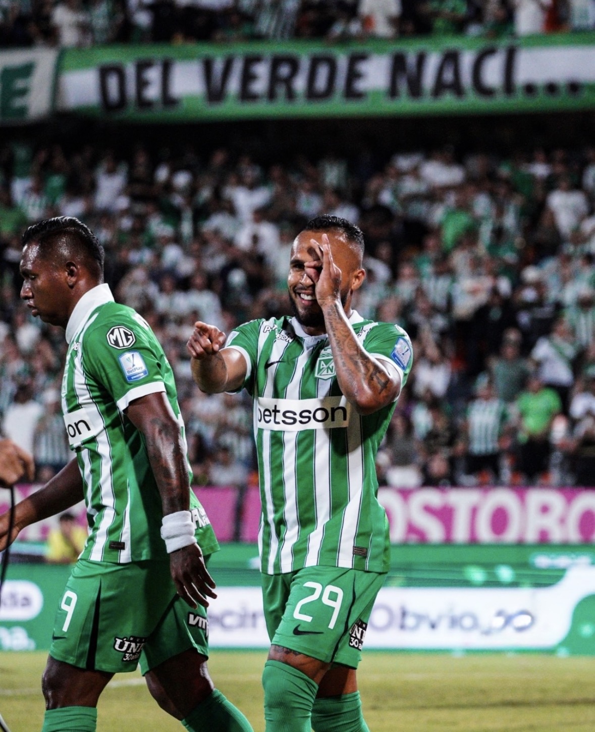 Cali perdió 2-1 ante Nacional el clásico de verdes y salió de los ocho