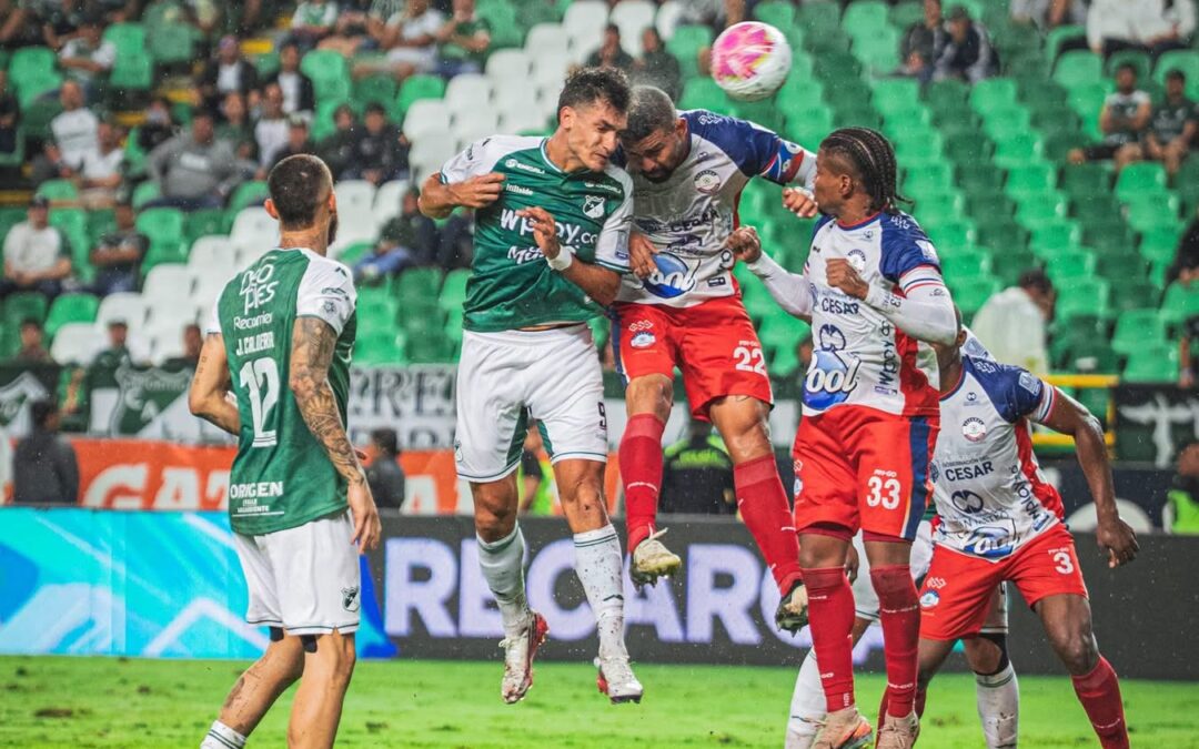 Tres cabezazos y remontada ante Alianza: Cali sigue volando alto y ya es colíder del FPC
